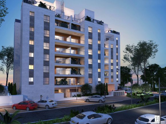 אצל 7-9 טירת הכרמל - הדמיית לילה (1)